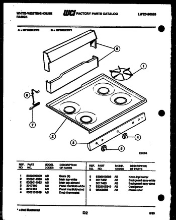 Diagram for GF600KXD0