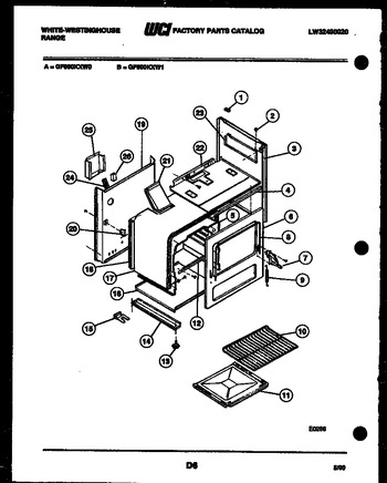 Diagram for GF600KXD0