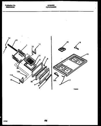 Diagram for GF630RXW1