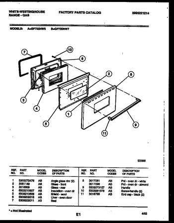 Diagram for GF720ND7