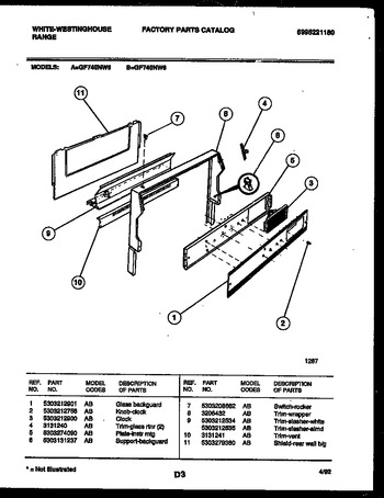 Diagram for GF740NW6