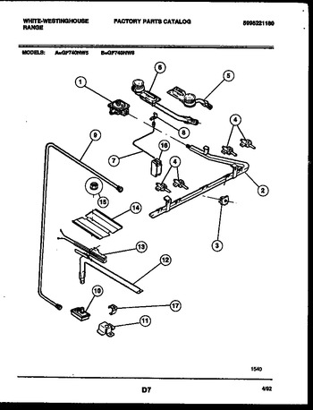 Diagram for GF740NW6