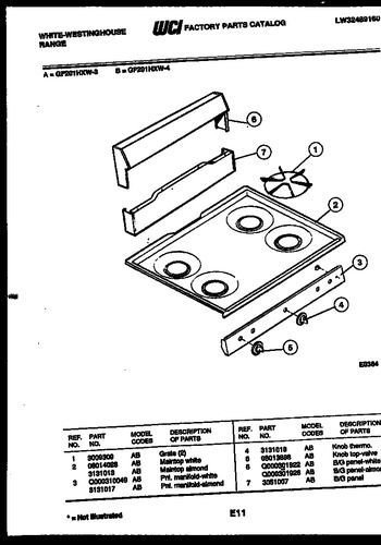 Diagram for GF830HXW5