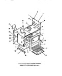 Diagram for 22 - Interior Oven, Panels, Frame