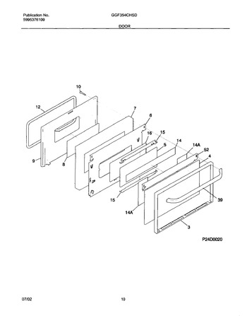 Diagram for GGF354CHSD