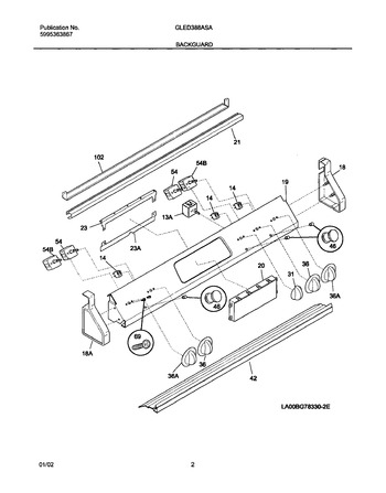 Diagram for GLED388ASA