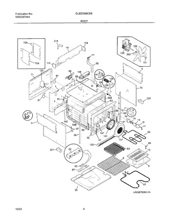 Diagram for GLED388CSB