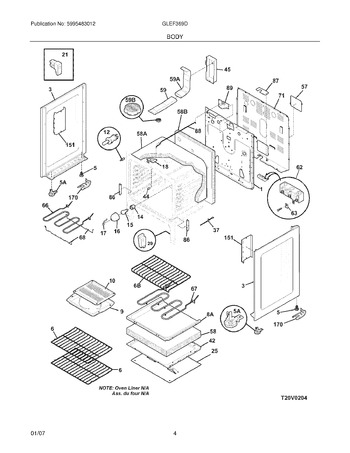 Diagram for GLEF369DBJ