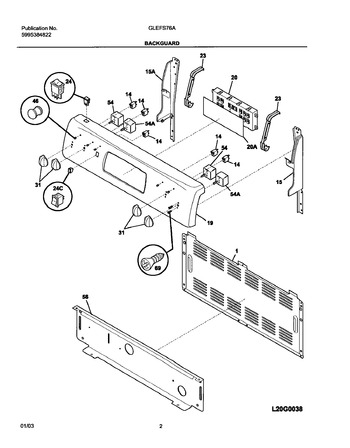 Diagram for GLEFS76ABJ