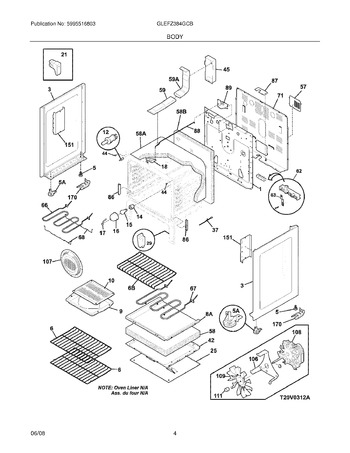 Diagram for GLEFZ384GCB