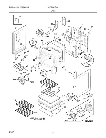 Diagram for GLEFZ389GCA