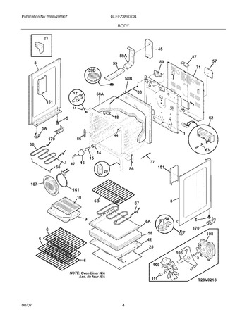 Diagram for GLEFZ389GCB