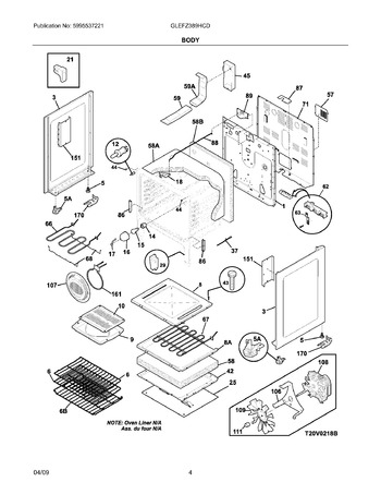 Diagram for GLEFZ389HCD