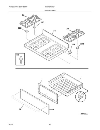 Diagram for GLGF376DCF