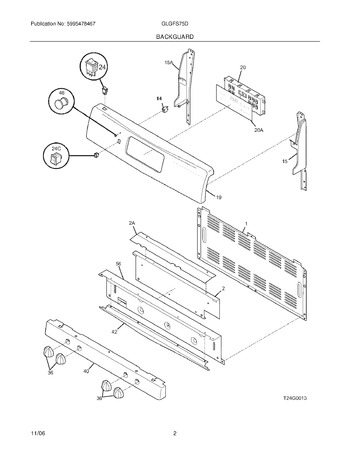 Diagram for GLGFS75DSH