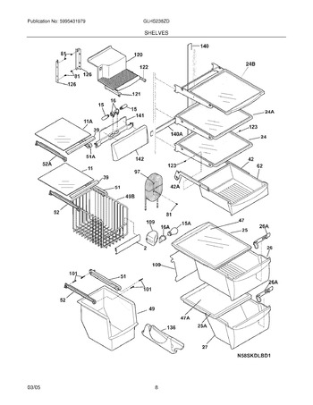 Diagram for GLHS238ZDB8