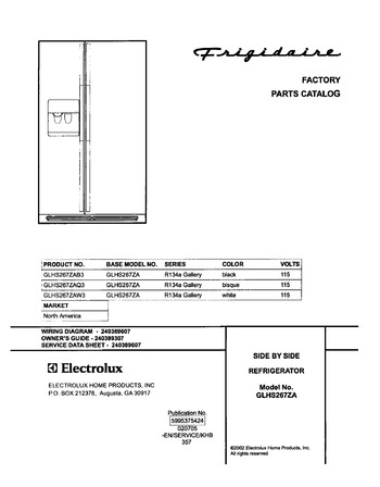 Diagram for GLHS267ZAQ3