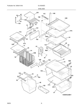 Diagram for GLHS268ZDQ2