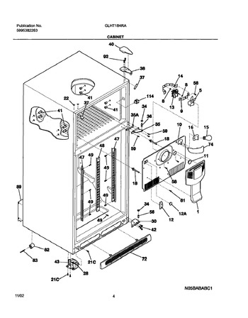 Diagram for GLHT184RAQ6