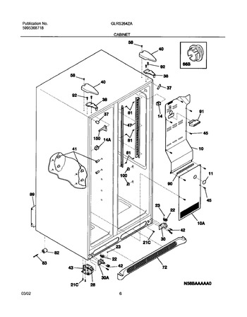 Diagram for GLRS264ZAW3