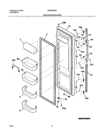 Diagram for GLRS267ZAW2