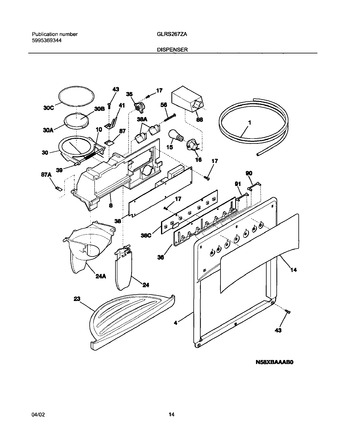 Diagram for GLRS267ZAW2