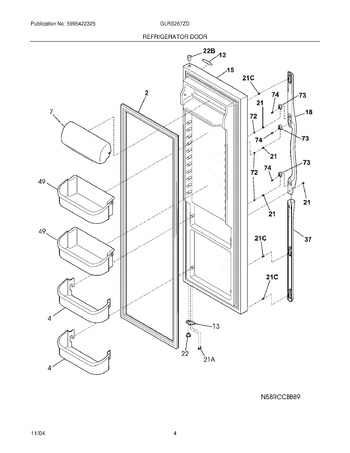 Diagram for GLRS267ZDW3