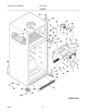 Diagram for GLRT183TDWH