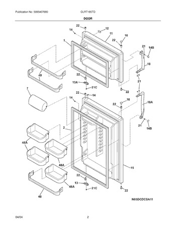 Diagram for GLRT185TDW0