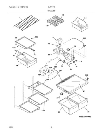 Diagram for GLRT86TEW8