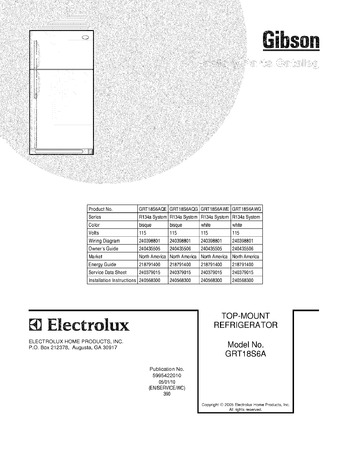 Diagram for GRT18S6AWE