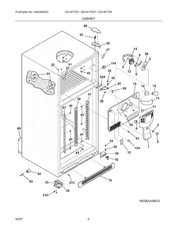 Diagram for GS18HTZDPBB