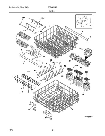 Diagram for GSB6400NDS0