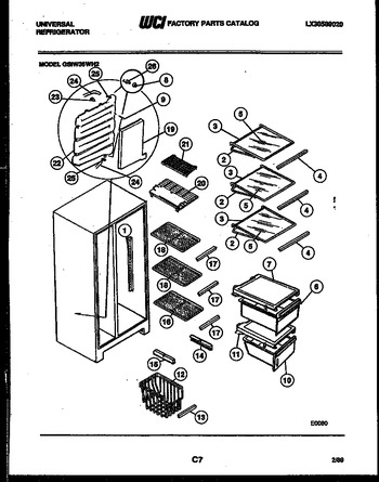 Diagram for GSIW36WHD2