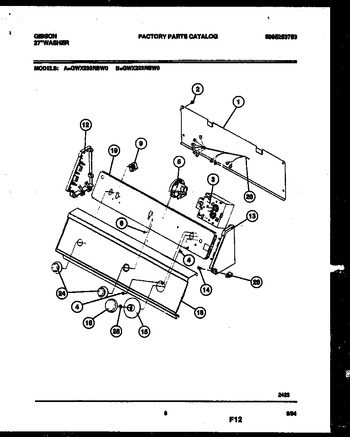 Diagram for GWX233RBW0