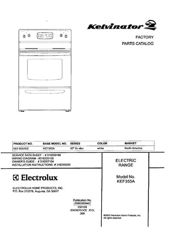 Diagram for KEF355ASE