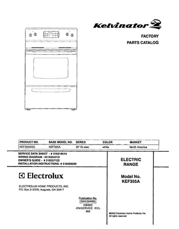 Diagram for KEF355ASG