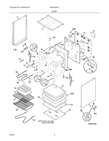 Diagram for KEF355ASH