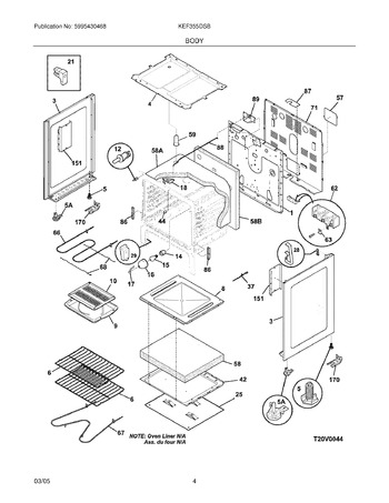 Diagram for KEF355DSB