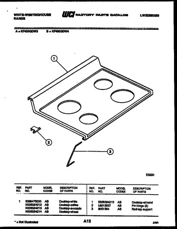 Diagram for KF400GDW4