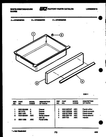 Diagram for KF450GDV5