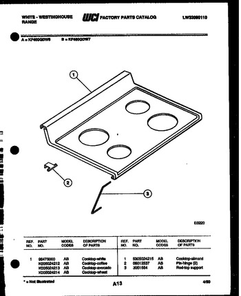 Diagram for KF460GDF7