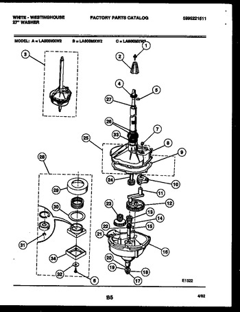 Diagram for LA600MXW2