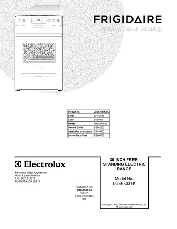 Diagram for LGEF3031KMC