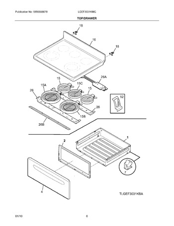 Diagram for LGEF3031KMC