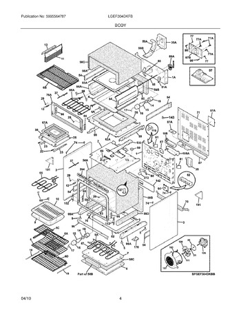 Diagram for LGEF304DKFB