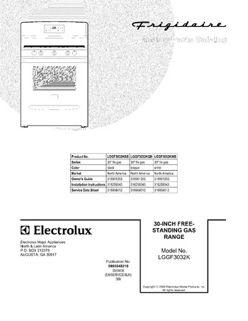 Diagram for LGGF3032KBB