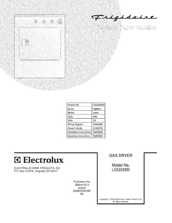 Diagram for LGQ332DS0