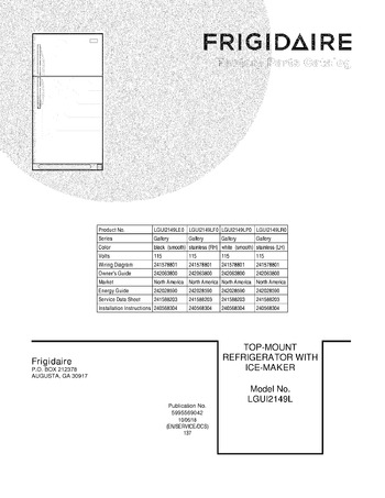 Diagram for LGUI2149LF0