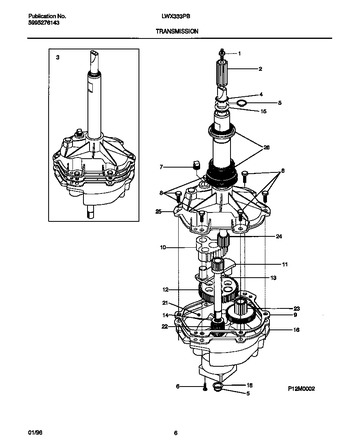 Diagram for LWX333PBW0